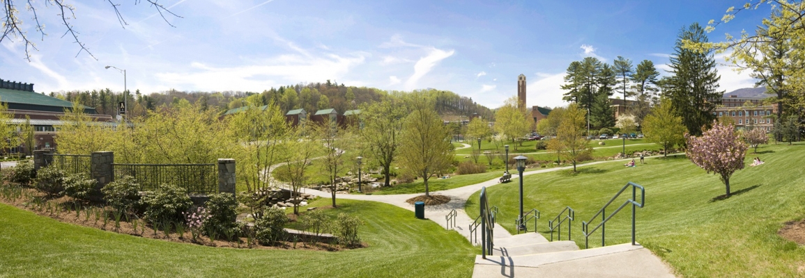 Durham Park on Appalachian State University's campus