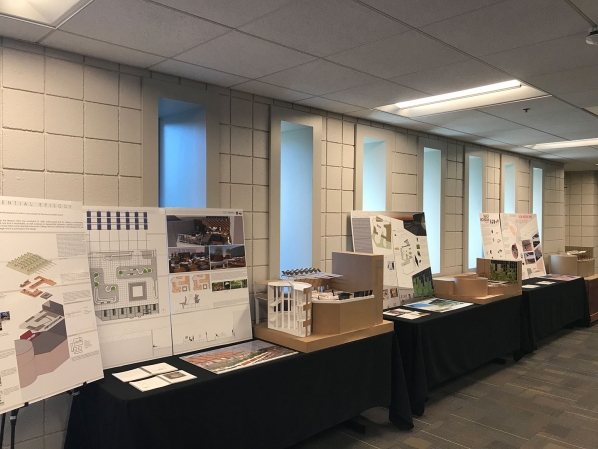 Studio IV Proposals Exhibited in Plemmons Student Union