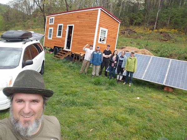Photovoltaics II Class Spring 2019 applied their knowledge by designing and installing an off-grid solar electric system for a real world client.