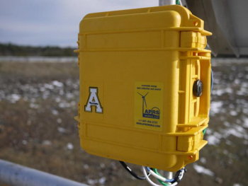 Wind measurement data logger