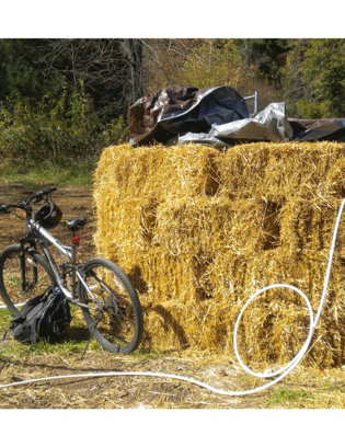 compost heating system at Nexus